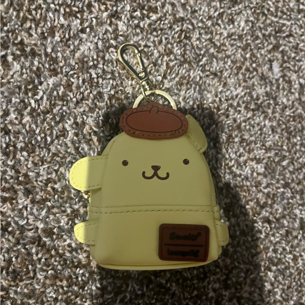Sanrio Pompompurin Loungefly Micro Mini Bag Hanger Backpack
